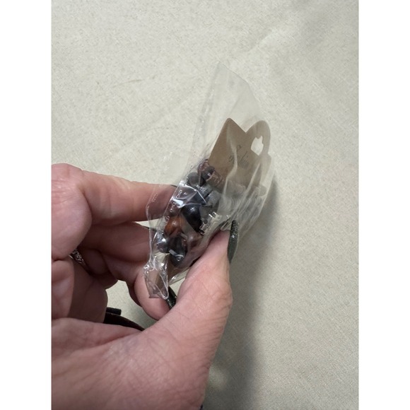 Mens Beaded Bracelet‎ Set Stackable Boho Wooden Style 5 Piece - Picture 5 of 7